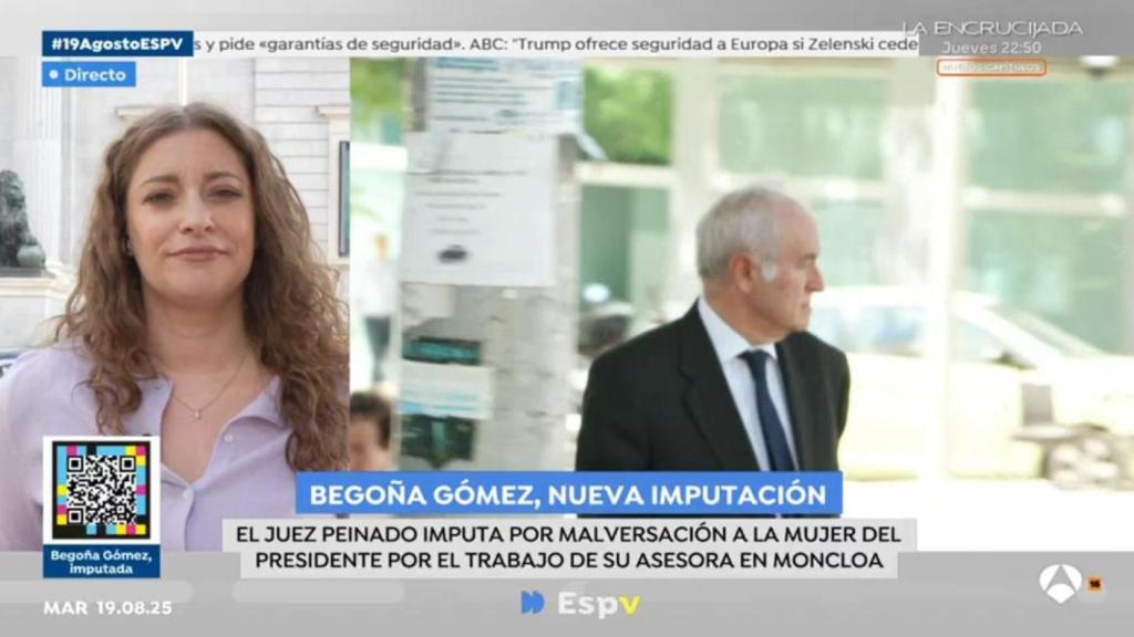Ester Muñoz, portavoz del PP, en 'Espejo Público'.