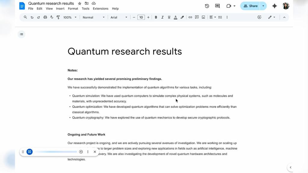 Gemini en Google Docs