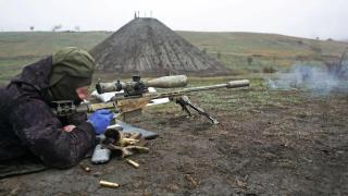 Francotirador del ejército ucraniano.