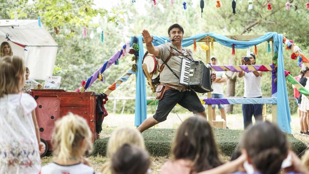 Cé Orquesta en el festival The Wild