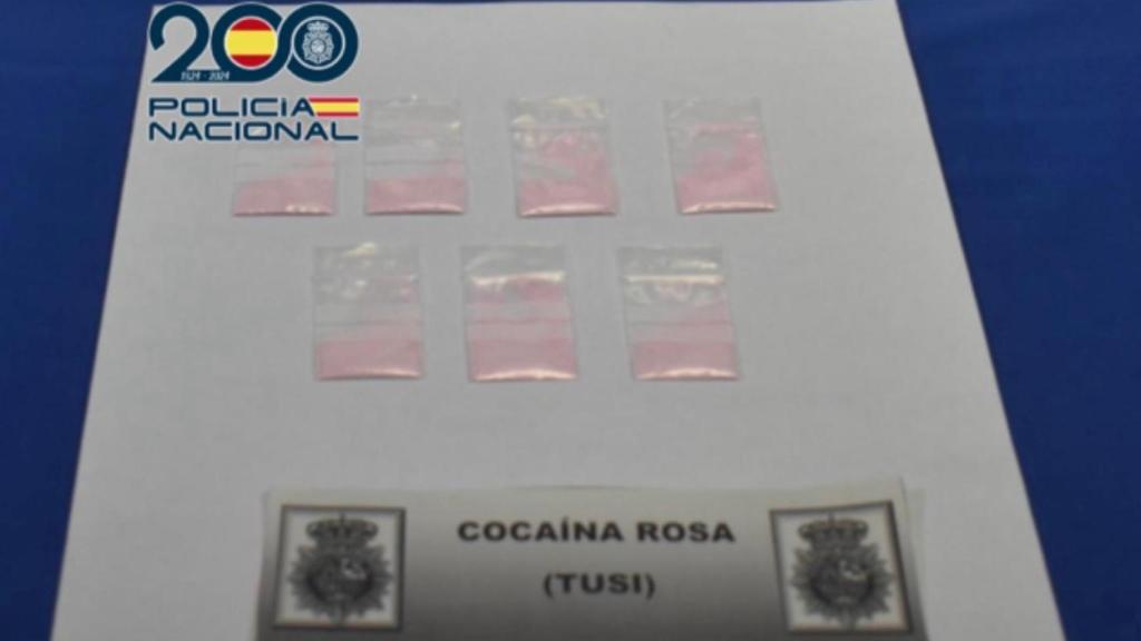 Imagen de las sustancias estupefacientes intervenidas a la mujer en Valladolid