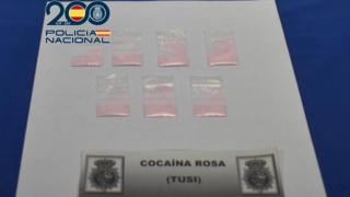 Imagen de las sustancias estupefacientes intervenidas a la mujer en Valladolid