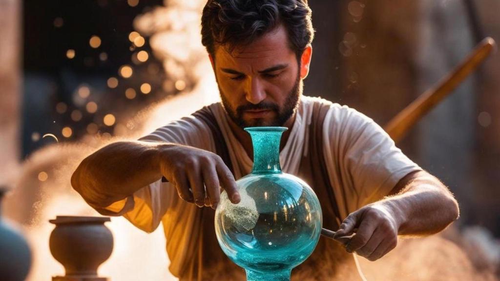 el mosaísta-restaurador Carlos Vela impartirá un taller práctico sobre restauración y conservación de objetos arqueológicos de vidrio