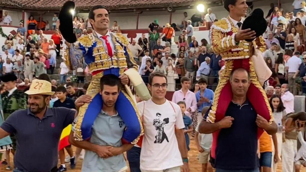 Emilio de Justo y Manuel Diosleguarde, a hombros en Guijuelo
