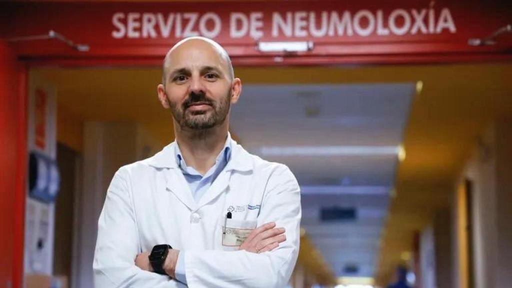 Dr. Pedro Marcos, médico adjunto del Servicio de Neumología del CHUAC (Hospital de A Coruña)