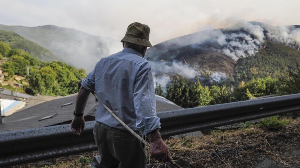 Incendios en España.