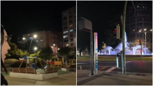 Algunas zonas del recorrido por A Coruña de los youtubers