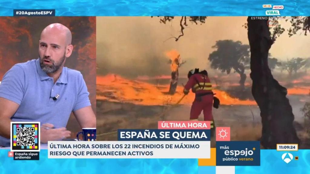 Gonzalo Miró en 'Espejo Público'.