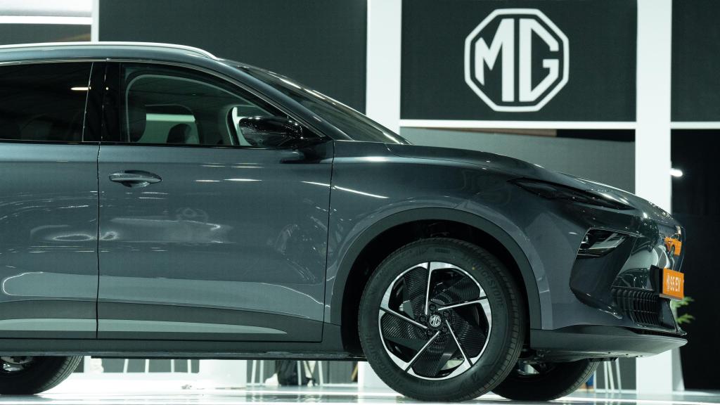 Presentación del MG S5 en el Salón del Automóvil de Barcelona