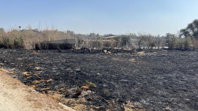 Imagen de los incendios en Cerezal de Puertas.