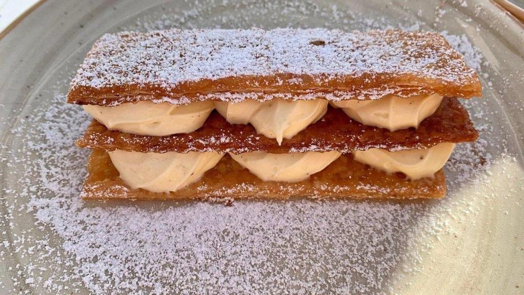 Las milhojas de crema de Los Curros.