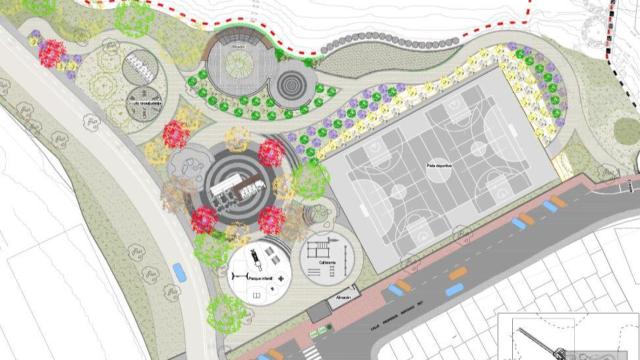 Diseño de la fase 2 del nuevo parque de Benalmádena.