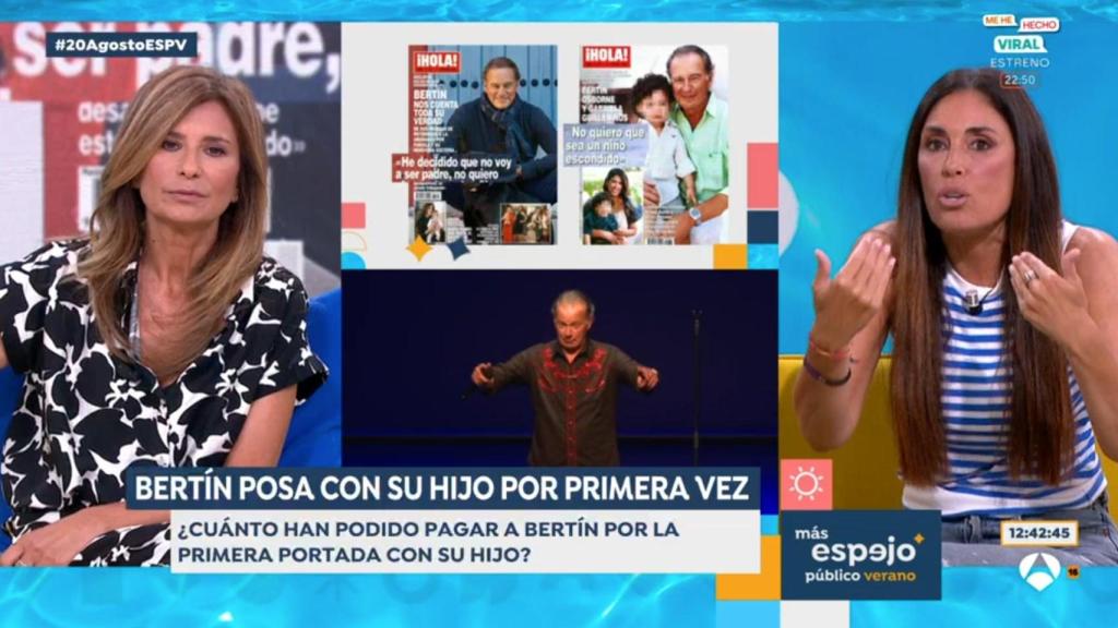 Gema López e Isabel Rábago en 'Espejo Público'.