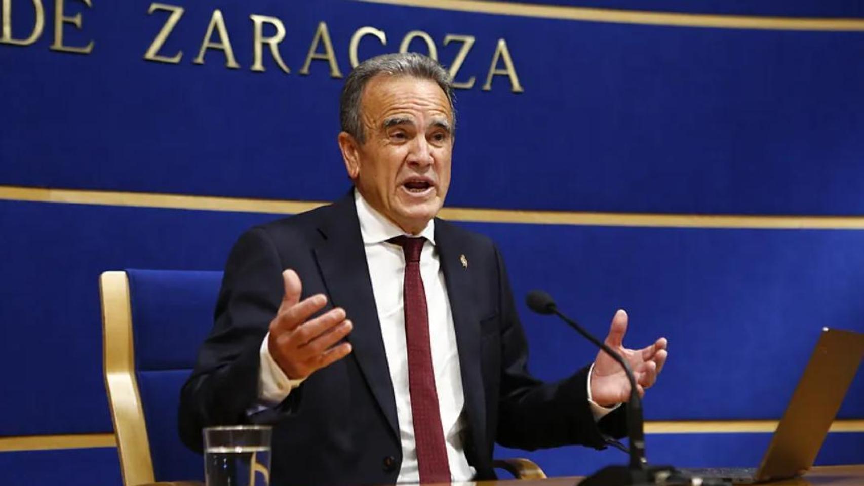 El presidente de la DPZ, Juan Antonio Sánchez Quero.