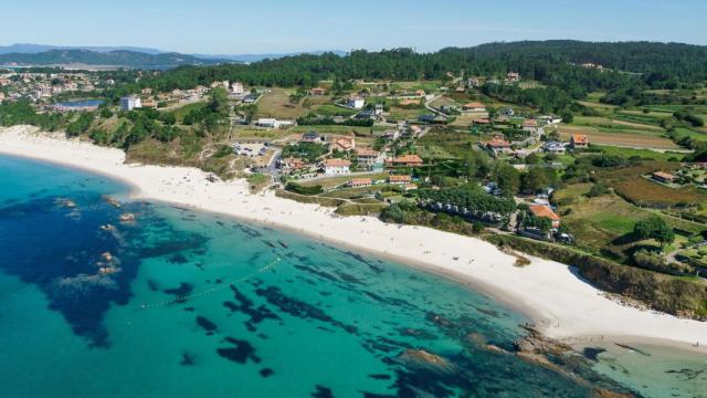 Una de las playas más bonitas de Rías Baixas