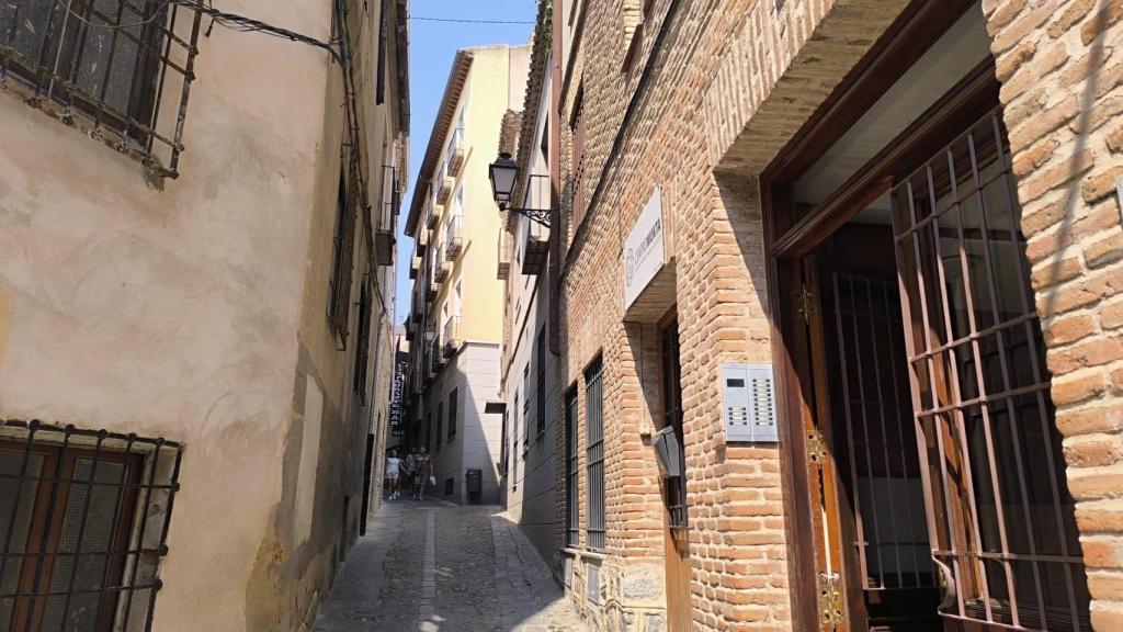 Edificio en la calle Juan Labrador donde se ha producido el incidente.