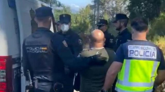 Imagen de la detención.