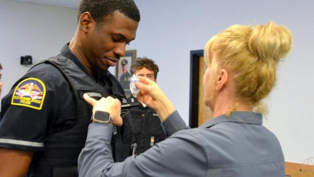 Fotografías compartidas por el Departamento de Policía de Old Orchard Beach.
