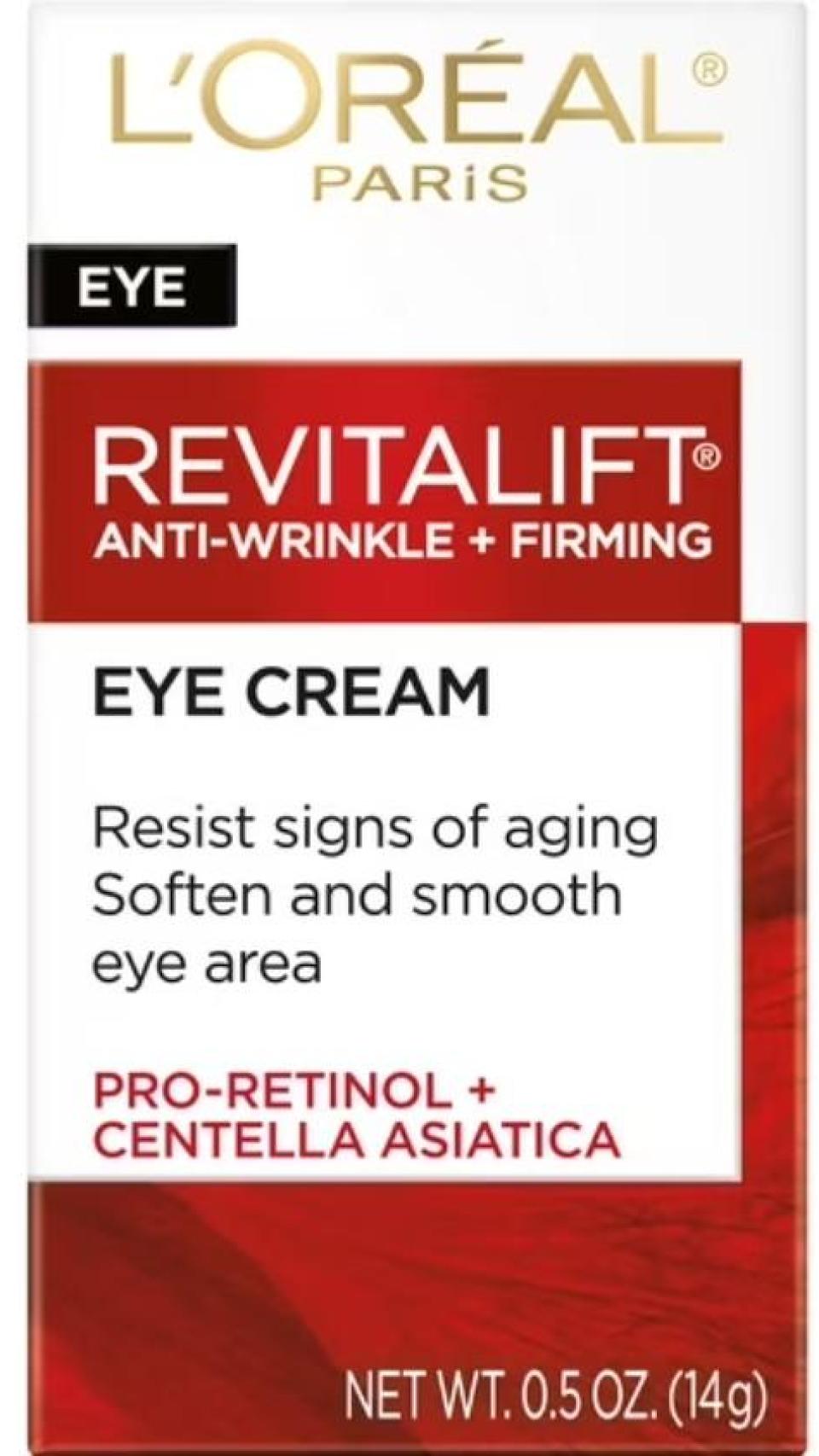 La crema de L'Oréal Paris es ideal para los ojos