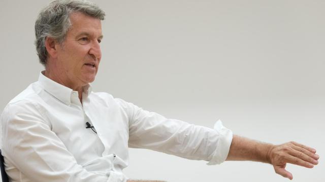 Feijóo, en una entrevista reciente.