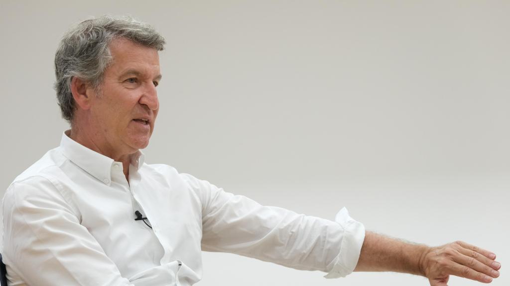 Feijóo, en una entrevista reciente.