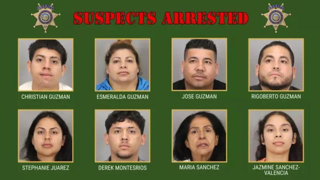 Sospechosos arrestados.