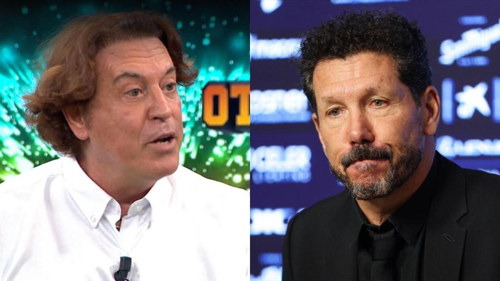 Pipi Estrada y el Cholo Simeone.