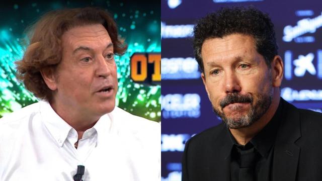 Pipi Estrada y el Cholo Simeone.