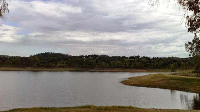 Vista de los Lagos del Serrano en Guillena.