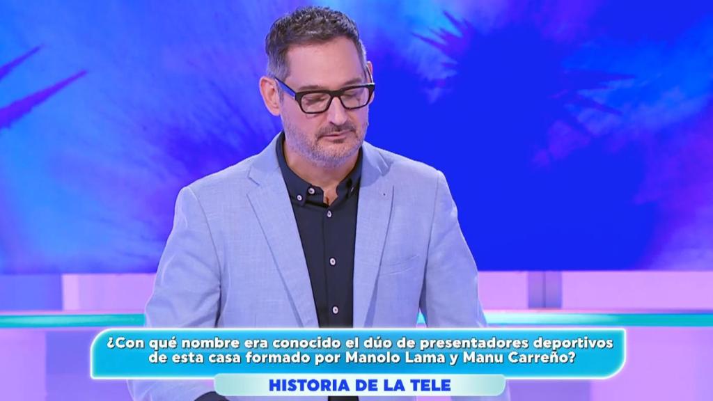 Eugeni Alemany, presentador de 'Agárrate al sillón'.