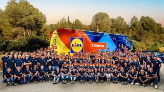Foto de grupo del Lidl-Trek.
