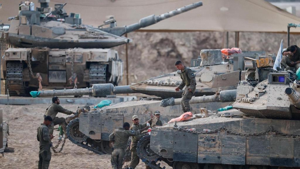 Tanques Merkava de Israel