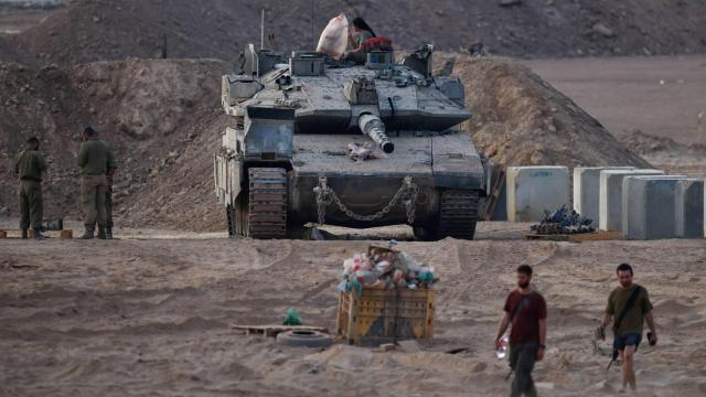 Tanque Merkava de las Fuerzas de Defensa de Israel