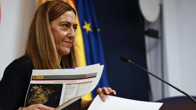 La directora general de Protección Civil, Virginia Barcones, este jueves.