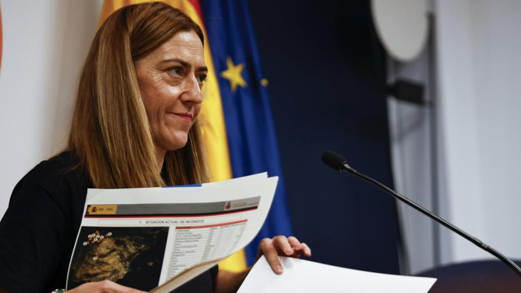 La directora general de Protección Civil, Virginia Barcones, este jueves.