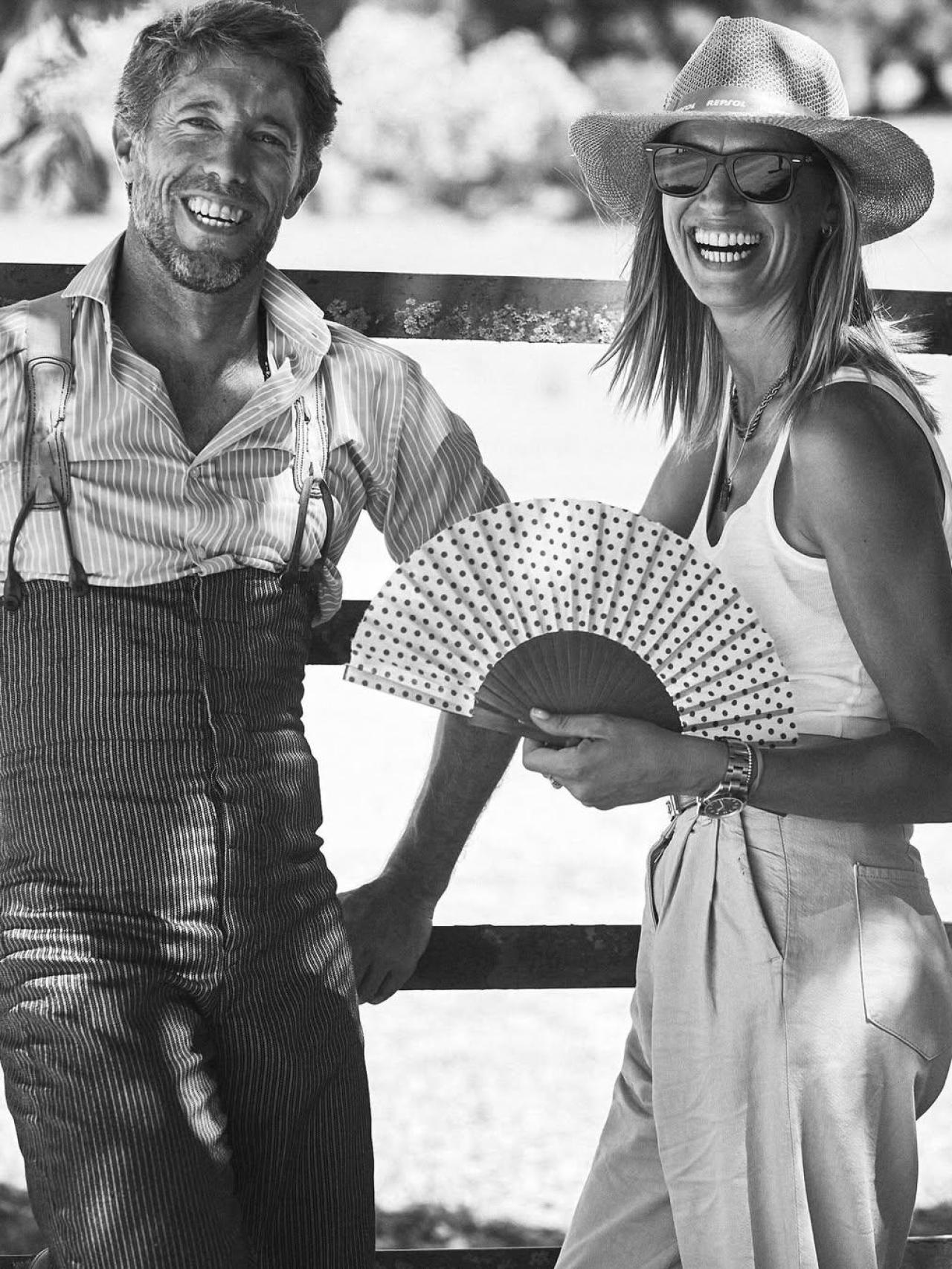 Laura Sánchez y Manuel Escribano llevan dos años de feliz relación.