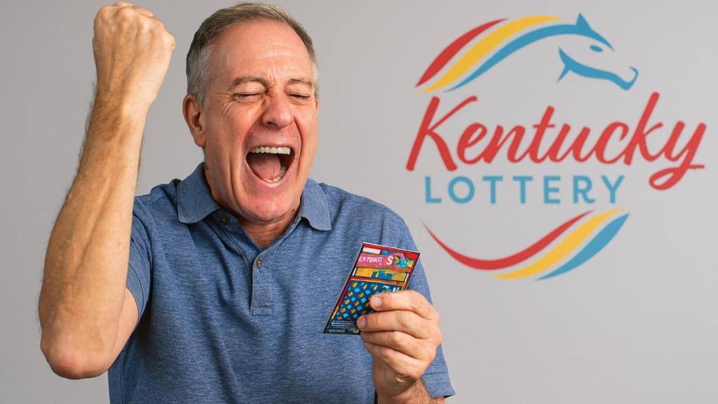 Representación de un hombre jugando la lotería.