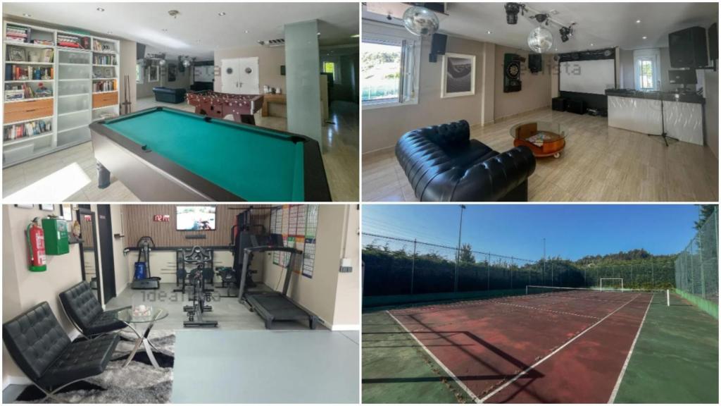 Algunos extras con los que cuenta este exclusivo chalet de Arteixo