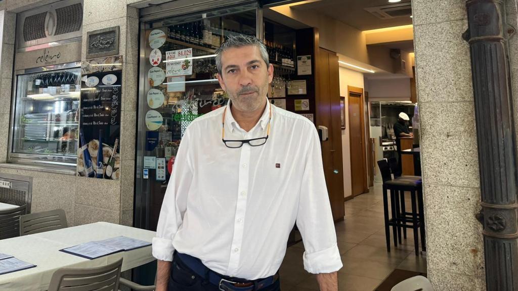 Antonio Álvarez, dueño del restaurante Celeiro