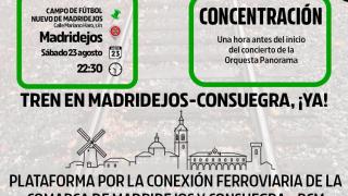 Cartel de la protesta.