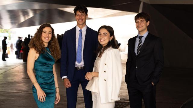 De izquierda a derecha: Júlia Laguna, Albert Gimó, Belén Luengo y Gonzalo Plaza.