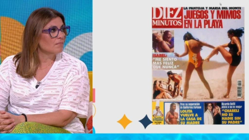Lorena Vázquez, este jueves en 'Espejo Público'.