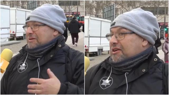 Camarero con tres décadas de experiencia (captura).