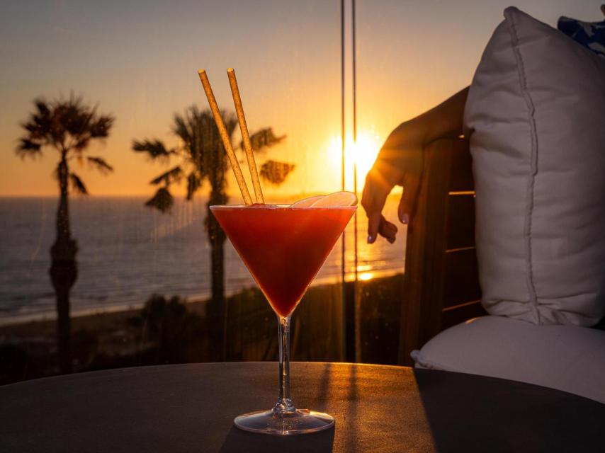 Uno de los cócteles del bar.