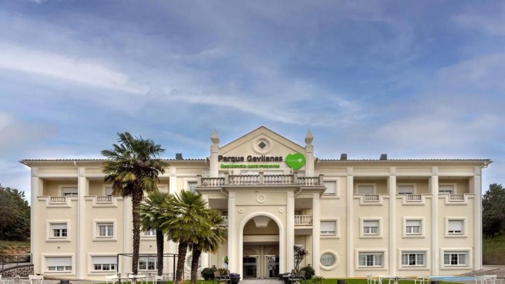 Fachada del inmueble.