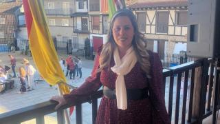 La exalcaldesa de Santibáñez de la Sierra, Elena Nieto