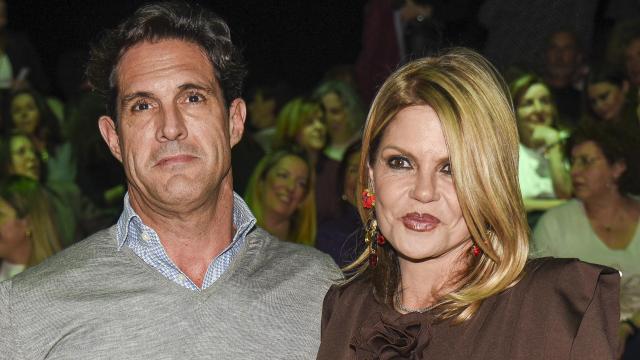 Makoke y su pareja, Gonzalo, en un acto público, hace unas semanas.