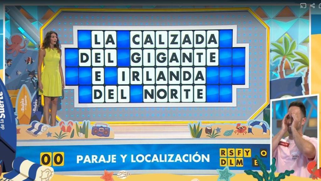 Carlos, concursante de 'La ruleta de la suerte'.