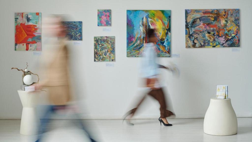 Imagen de archivo de una exposición.