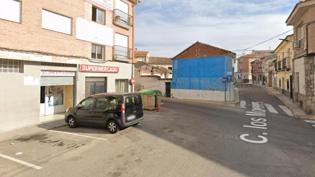 Calle los Morales de El Casar de Escalona. Foto: Google